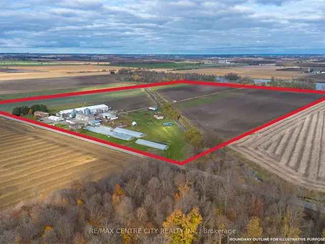 85 Acre Vegetable Farm with Two Homes and Processing Building