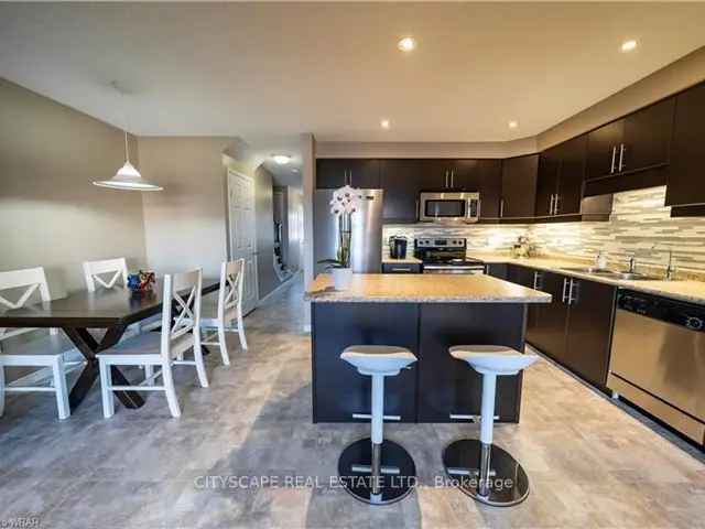 Townhouse For Sale in Kitchener, Ontario