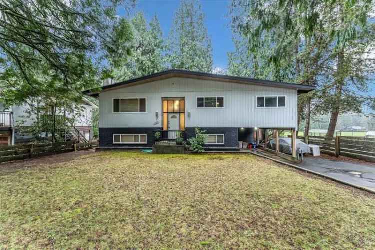 Lynn Valley 4-Bedroom Home with Laneway Potential