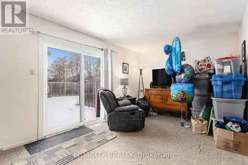 3-Bedroom Townhouse For Sale In Ottawa - Great Location