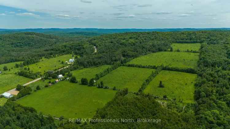 95 Acres Panoramic View Dream Home Property Near Bancroft