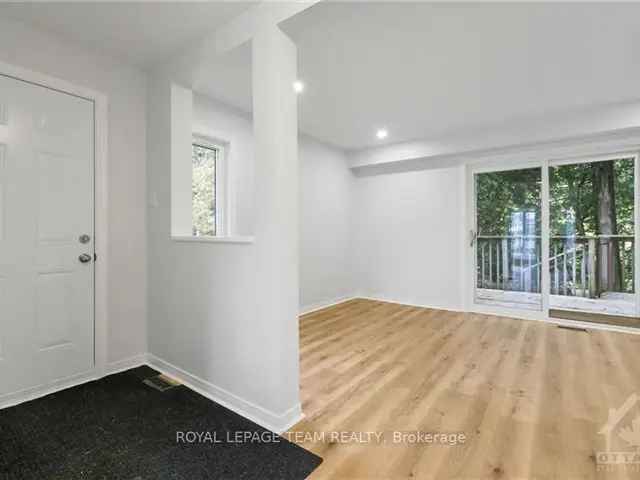 Beautifully Renovated 3-Bedroom End Unit Near Parks and Schools