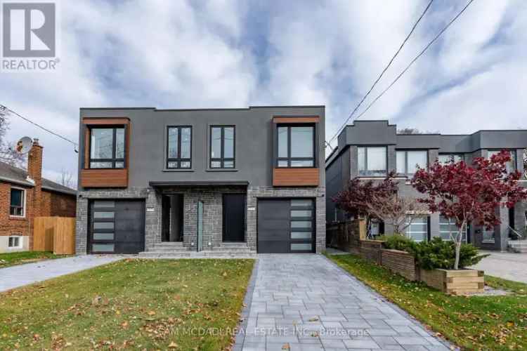 Luxury Port Credit Semi-Detached Home - 4 Beds 5 Baths