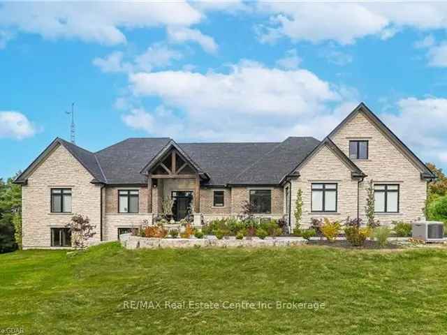 Stunning 3-Bedroom Custom Home on 2 Acres Near Guelph