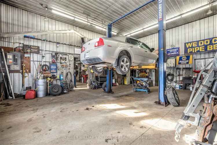 Mechanic Shop Business Opportunity with Multiple Bays and Ample Storage