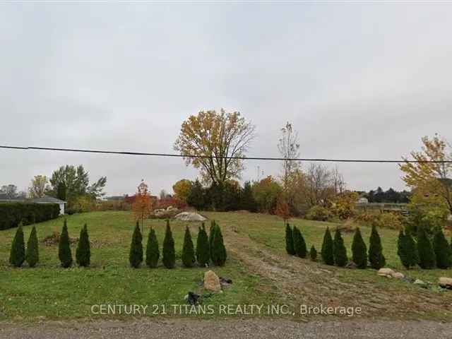 Build Your Dream Home on this Spacious Countryside Lot near Highways 401 & 2