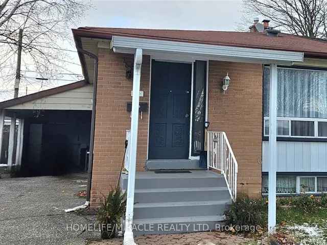 Ajax Semi-Detached Bungalow - Fully Renovated 3+2 Bedroom Home