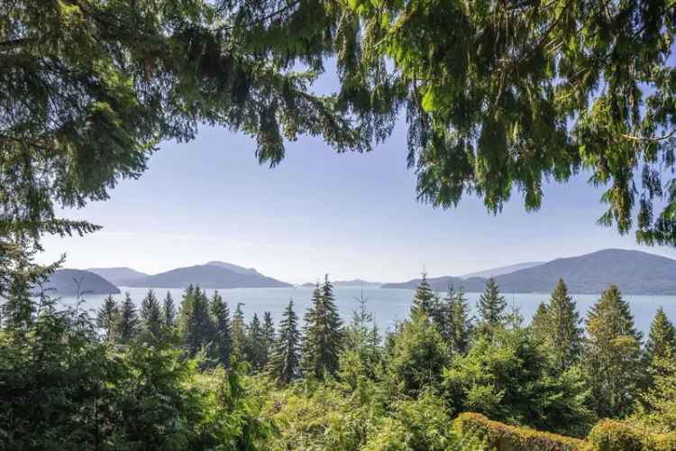 Lions Bay Oceanview Home for Sale