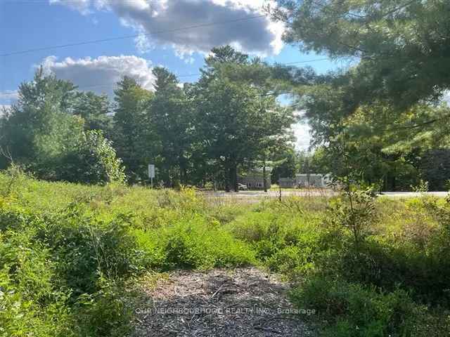 Affordable Lot Near Town Partially Cleared