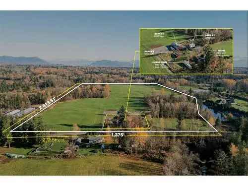 Farm For Sale In Langley, British Columbia