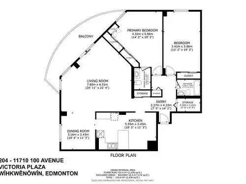 For Sale Condo in Edmonton Oliver with 2 Beds and Resort Style Amenities