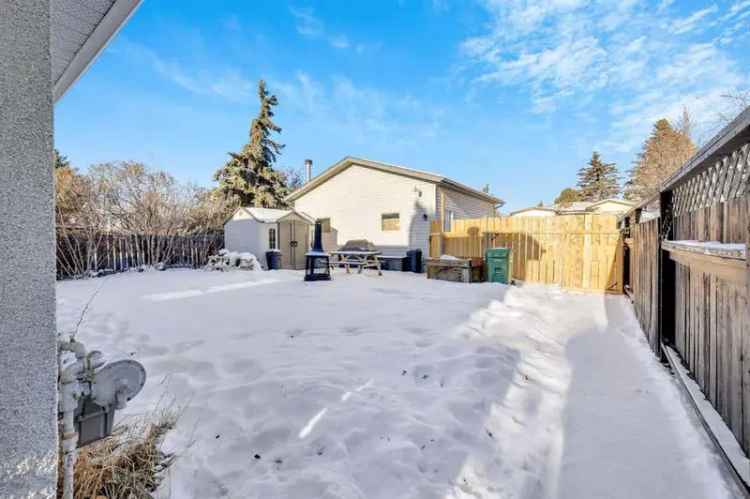 Buy Bungalow in Red Deer with Solar Panels and Double Garage