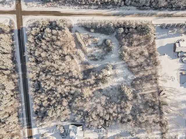 4+ Acre Forested Lot near Barrie - Build Your Dream Home