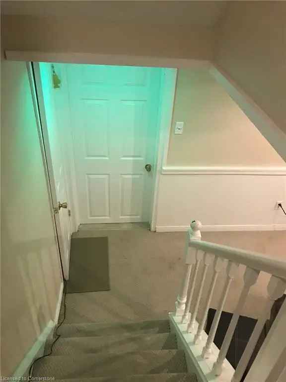 3-Bedroom Townhouse with Finished Basement and 2 Parking Spots