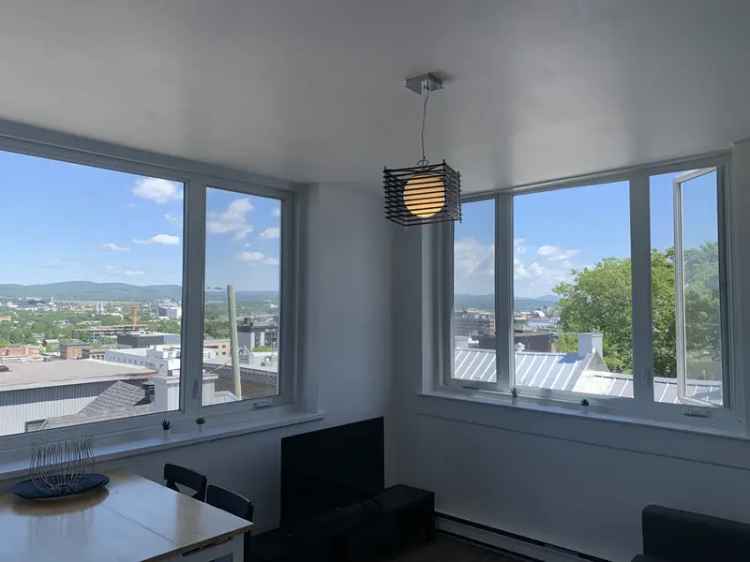 Fully Furnished Apartment with Stunning Quebec City Views