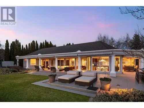 Lakeshore Estate in Kelowna's Lower Mission