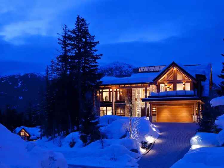 Buy House in Bayshores Whistler with 5 Bedrooms and Ski Access