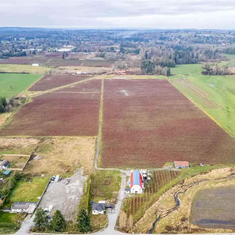 67-Acre Blueberry Farm with 4-Bedroom House