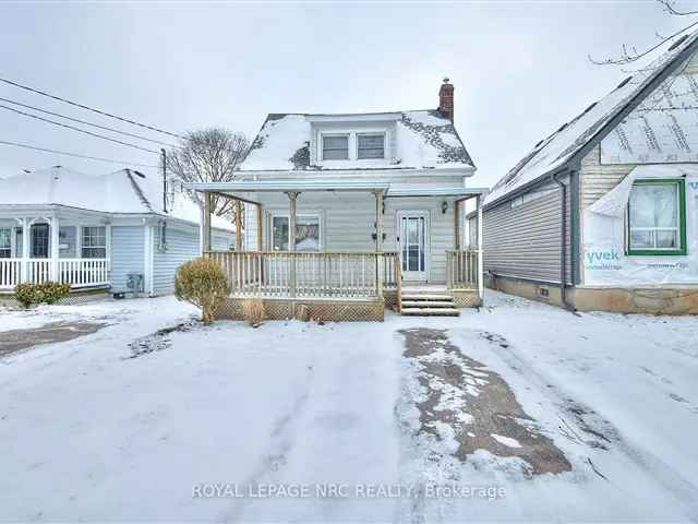 Updated Welland Starter Home - Large Lot, New Appliances