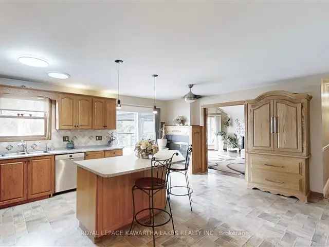 Spacious 4 Season Waterfront Home on Mitchell Lake with Boat Harbour and Waterslide