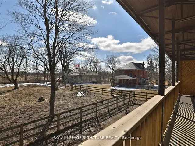 Equestrian Facility with 2 Houses and 31 Stalls on 12 Acres