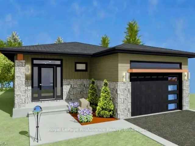 1395 sq ft Bungalow Plan Lakeside Subdivision Amherstview