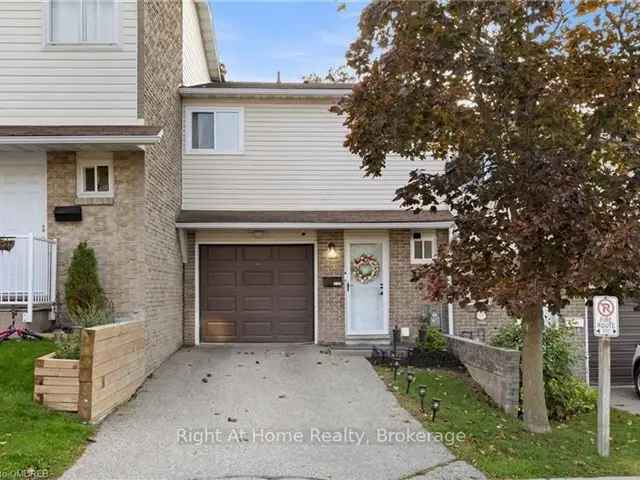 Townhouse For Sale in Waterloo, Ontario