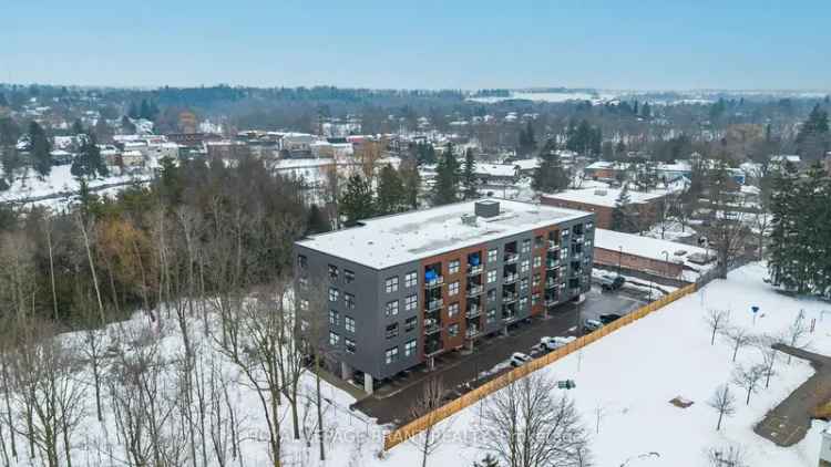 Buy condo in downtown Ayr with modern finishes and private balcony