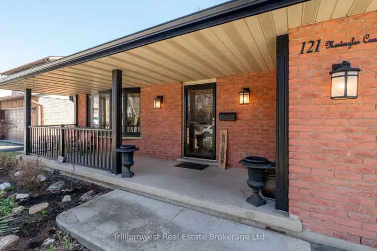 Spacious 4-Level Backsplit in Country Hills Kitchener