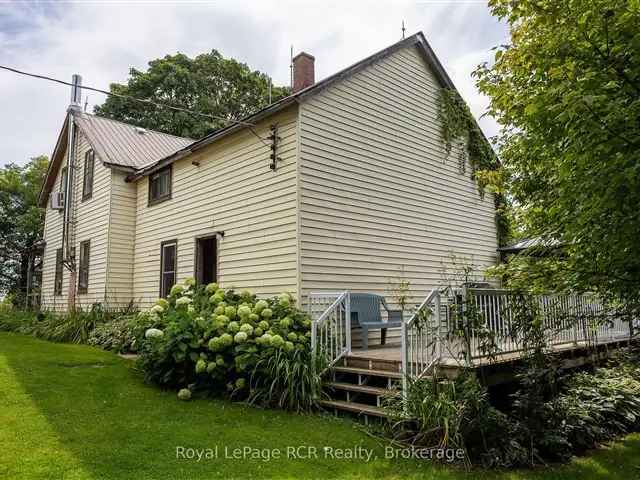 Farm For Sale in Meaford, Ontario