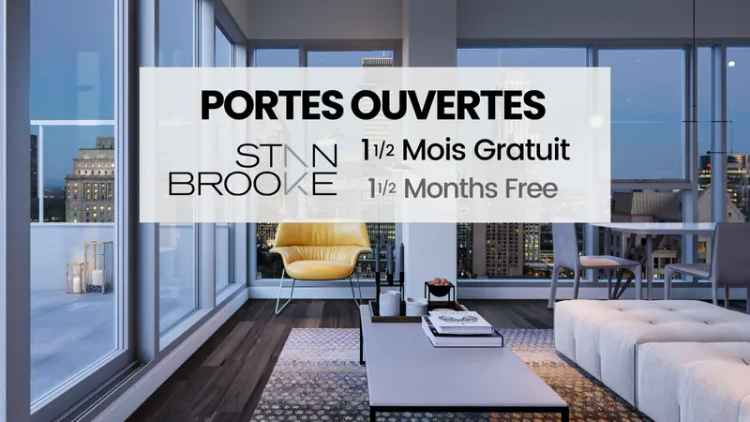 Downtown Montreal Apartments - 1.5 Months Free Rent