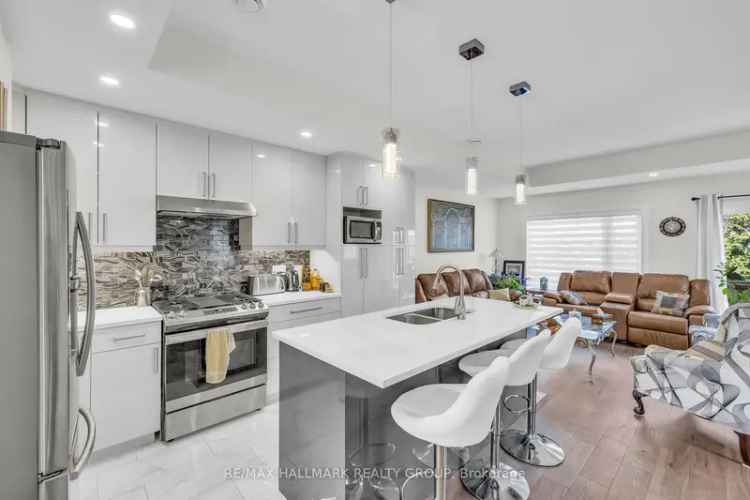 Stunning 2022 Built Semi-Detached Home in Central Ottawa