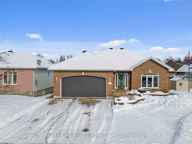 Updated All Brick Bungalow with Double Car Garage