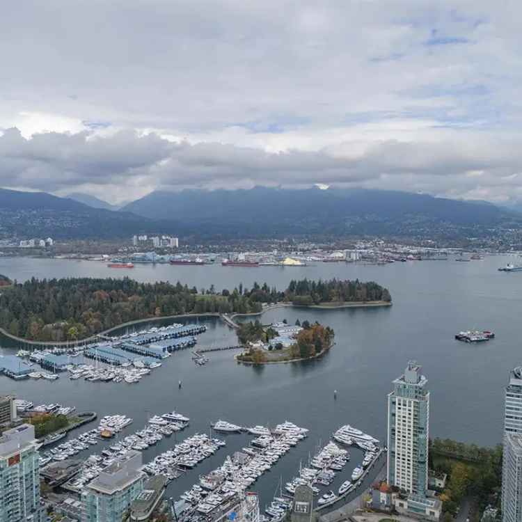 Downtown Coal Harbour Sub Penthouse with Panoramic Views