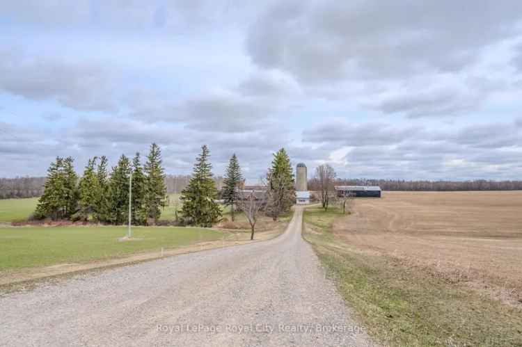 106-Acre Farm with Restored Farmhouse and Modern Amenities