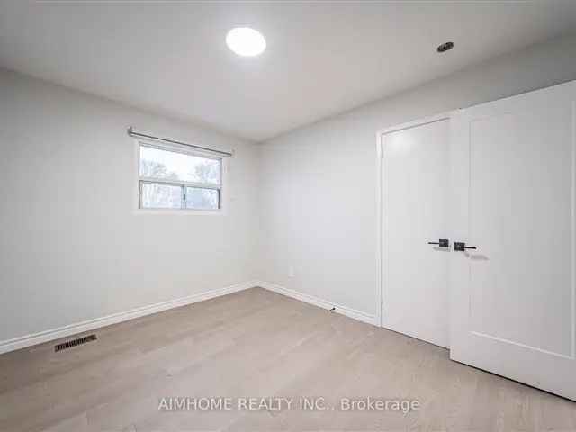 Fully Renovated 3 Bedroom 2 Bath Mississauga Unit For Lease