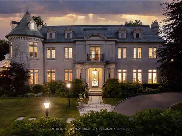 French Style Chateau in Bayview Ridge Toronto