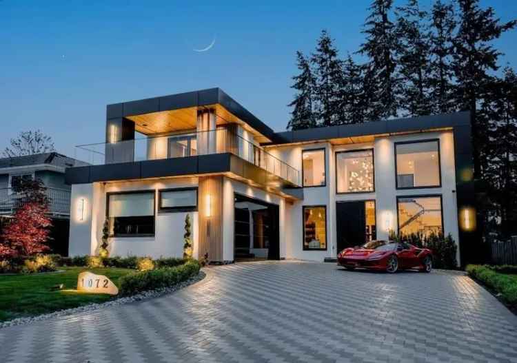 7-Bedroom Ocean View Home in South Surrey