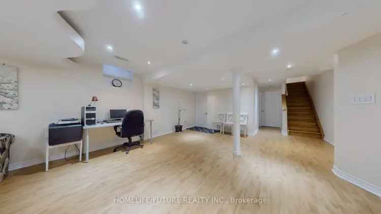 Markham Steeles Family Home Hardwood Floors Finished Basement