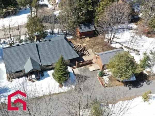 3-Bedroom 1.5-Storey House with Workshop and Wooded Lot
