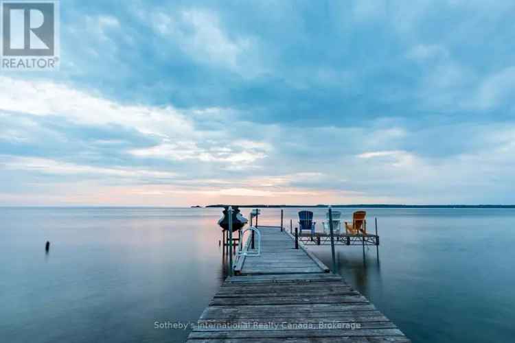 Georgian Bay Waterfront Estate 42 Acres 5900 sq ft Home