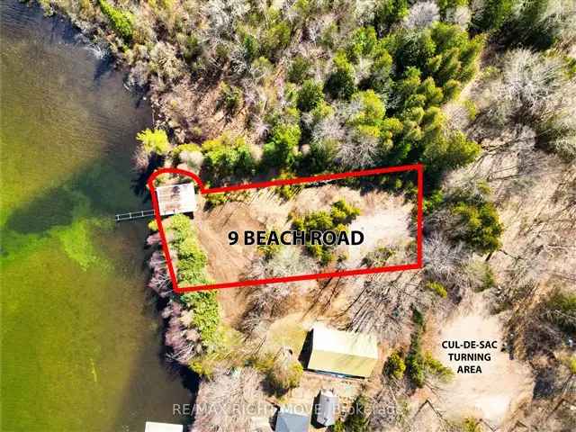 Bass Lake Waterfront Lot Private Treed Setting