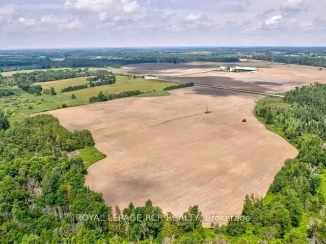 102 Acre Farm with 34 Acres Workable Land and 50 Acres of White Pine and Cedar