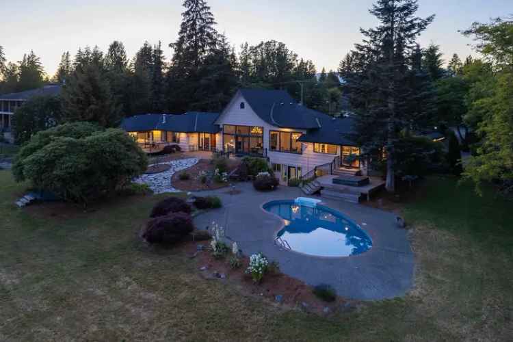 Maple Ridge Waterfront Estate 4 Bedroom Rancher