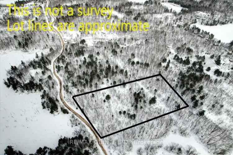 Buy Land in South Frontenac with Beautiful Views and Outdoor Potential