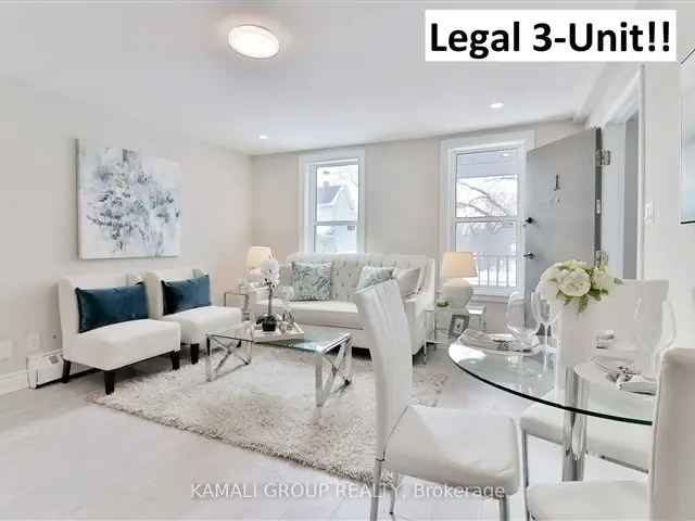 Legal 3-Unit Rental Property with 2021 Renovations