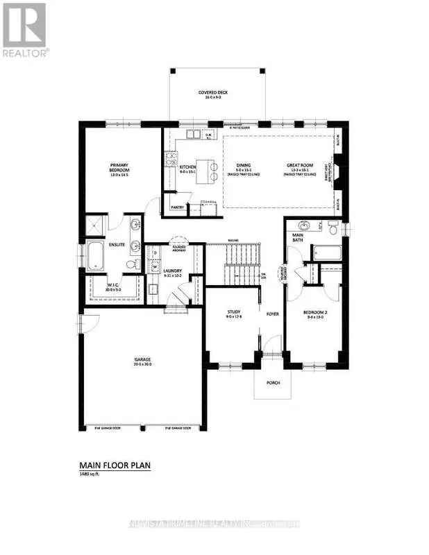 Luxury One Floor Home in Fantastic Area