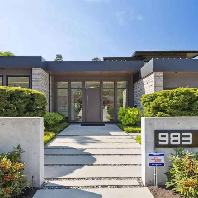 House for sale in Canada with modern charm and sustainable elegance