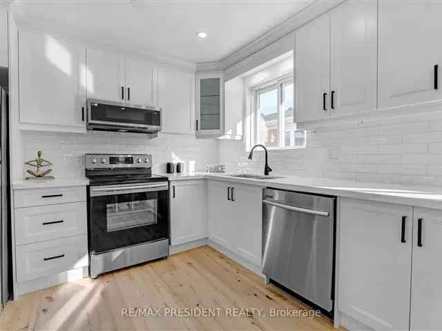 Stunning Newly Renovated Detached Home with Legal Basement Apartment