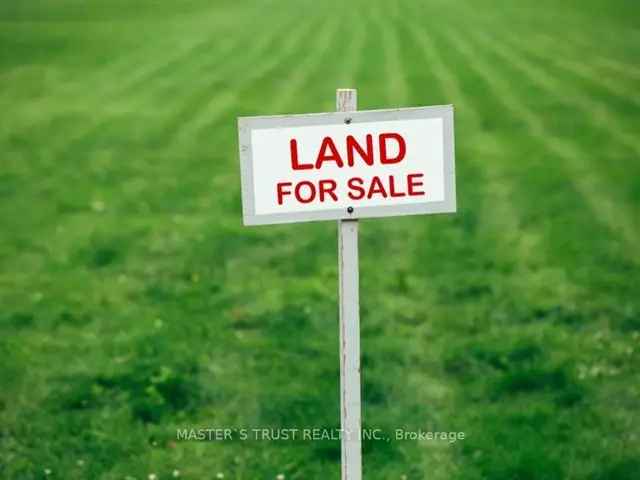 Land For Sale in Markham, Ontario